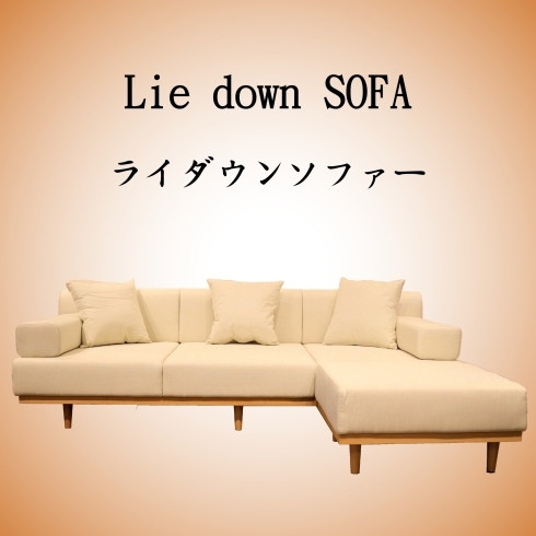 ライダウンソファー　K1「【Ties interior　人気のソファー】広くて座りやすいソファーのご紹介」