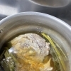 ディナーコースのシメのラーメン