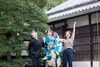 お客さまと楽しませていただきました。「TUZUMI問屋町レンタル着物　成人式前撮り　同行ロケ　お客様の笑顔をみることができ最高なんです！」