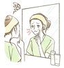 ニキビで悩む女性「治らないニキビは皮膚科で相談しましょう」