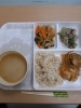 今日の給食「今日の給食です」