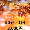 愛知県民の日キャンペーン❣️【名鉄南安城駅から徒歩5分　仕事帰りにも気軽に寄れる隠れ家セルフエステサロン　初めての方も安心して通えるリーズナブルな価格が人気　なんと初回は50分1,000円で体験できる‼️】