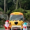 😃キッズスペース😃わんわんバス　クリスマスバージョン、バーベキュパーク・GRILL・Yachyoです
