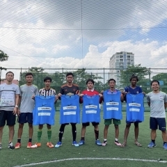 ビブスをミャンマーDEAFサッカーチームに寄付して来ました。