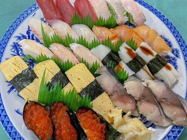 寿司「先週のお刺身・寿司・海鮮丼、沢山のご注文ありがとうございました❗️」