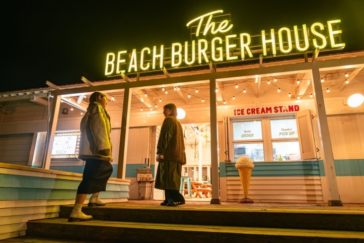 「宮崎の夜の新スポット誕生「The BEACH BURGER HOUSE」冬限定ナイト営業」