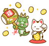 偏財（流動の財　商売人の星）「通変星=基本的性格　その⑤偏財（流動の財　商売人の星）　」