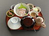 「京らぎ揖屋店【昼メニュー】《境港直送》天然真鯛の鯛茶漬け　¥1,800税込」