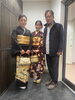「問屋町レンタル着物TUZUMI　結婚式の参列　素敵なご家族　娘様の結婚式に」