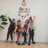 達成感溢れる笑顔👏✨✨✨✨「目標に向かって楽しく続けられるフィットネス☆お得に3回試してみませんか？11月中2,200円で3回体験🆗！初めての方は体験1回無料付き✨ジャザサイズスタジオ下中野☆マルナカ下中野店1階☆無料託児あり☆ジャザサイズ岡山」