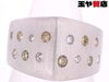 「フィリップシャリオール 美品 カラーダイヤ0.19ct ダイヤ0.04ct デザイン リング 11号　K18WG ホワイトゴールド 販売中！ 玉や質店 千葉 市川市 本八幡」