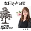 本日はメルモ先生【当たる占いで人気・人生相談・人間関係・恋愛・結婚・仕事・進路・転機・家族との問題・曖昧な悩み・１０分1,100円から・19時以降OK・タロット・四柱推命・気軽に聞ける】