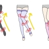 着圧ソックスって脚痩せに良いの❓履きっぱなしは逆効果で危険性も😱循環不良になりやすい部分のケアはBEAUVESビューベス八王子店のCELLZEROセルゼロでセルフエステ🤗✨駅近で好アクセスだから通いやすい🎵