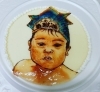 直書きケーキ「たくましく、優しい大人になってと、誕生日を心から祝う日！　【京阪牧野駅から徒歩4分】」