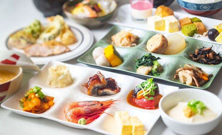 和食レストラン猩々の京風おばんざいをバイキング「2023 11月27日~12月3日のおばんざいランチです 和食レストラン猩々(しょうじょう)」