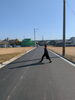分譲地内の道路は広々6メートル！「撮影日和✨」