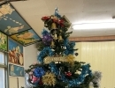 もうすぐ１２月☆幼稚園でクリスマスツリーを飾りました♪