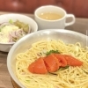 贅沢すぎ！まるまる1本乗った明太子のパスタ🍝✨