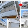 寝屋川4階建ての外壁塗装と屋根塗装でした