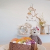 シフォンで作るスッキリ生クリームサンド♪