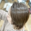 ブリーチ無し白髪を活かして