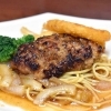 ゆうすいポイント利用者限定メニュー（沼商コラボ）◆大衆食堂もどき　ゆうすい粗挽きハンバーグ定食定食