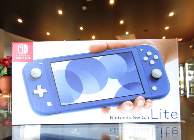ニンテンドースイッチの未使用品を買い取りました!「★ニンテンドースイッチLiteを津山市で買取・質預かりに出すなら【質屋の中島】へお持ち込みください! 無料査定・ドライブスルー査定 津山市 質屋の中島 買取 質屋 T」