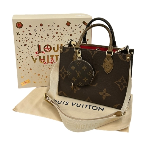 高価買取】【LOUIS VUITTON】ルイヴィトン オンザゴーPM をお買取り