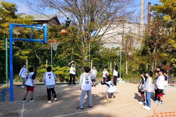 「西大寺にミニバスケットボールコートが完成！」