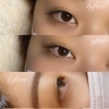 下がりまつ毛のお客様にドレスカールをさせて頂きました👀✨before after