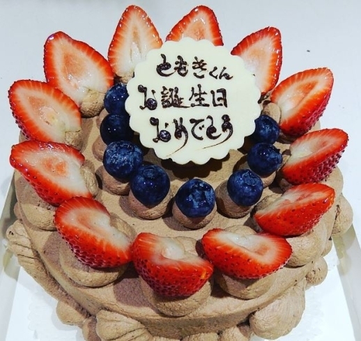 生チョコクリームデコレーションケーキ「生チョコクリームデコレーションケーキ！！【京阪牧野駅から徒歩4分】」