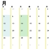 12月のレッスン日程