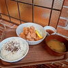 「唐揚げ定食のご紹介【木曽町の雑貨&カフェ　パンケーキやパフェが食べられるお店】」