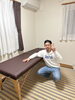 折りたたみベッド導入！「折りたたみベッド【新潟市東区 整体 姿勢 骨盤矯正 アロマ リラクゼーション ドライヘッドスパ 足つぼ 近くの整体院 出張】」