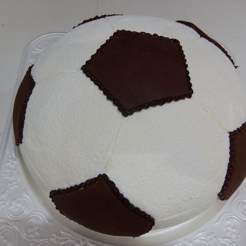 サッカー大好き「大好きなものを、形にしますよ！！かたどりケーキ！　　【京阪牧野駅から徒歩4分】」