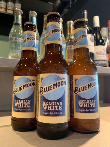 🍺  ＊BLUE MOON.(ブルームーン)「新しいビールが仲間入りしました🍺  ＊BLUE MOON.(ブルームーン)【明石駅からから徒歩8分　魚の棚の近く　隠れ家カフェ　HOOPER’S cafe フーパーズカフェ】」