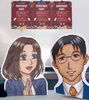 「卒業生の鈴木夫婦がイベントPRを手伝ってくれました♪」