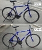 今回はクロスバイクをリフレッシュ。「愛車のリフレッシュ。ご予算と用途に応じた修理にもお応え致します。」