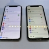 左が有機ELパネル　右が液晶パネル「あなたのiPhoneは大丈夫？？」