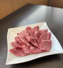 和牛の厚切りサガリ「希少部位「サガリ」が美味しい！と好評です☺」