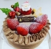 クリスマスケーキ「クリスマスケーキ　生チョコデコレーションケーキ　【京阪牧野駅から徒歩4分】」