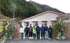 地域の方が立派な門松を作ってくださいました。「門松(年神様のお迎え)の準備を地域の方にしていただきました。」