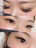 DCurl、目頭から11mm、14mm使用🔆「瞬きする程美しい✨長くて可愛いまつ毛エクステ👀🤍」