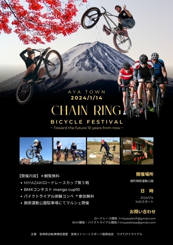 大会ポスター「自転車イベント「チェーンリング」」