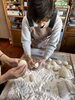 鏡餅作成「年末行事　お餅つき！」