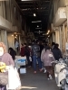 船橋市場 暮れの買い出し 大勢いらしていました「良いお年を(^^) 西船橋駅北口 アンティークDEN」