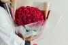 ４０本くらいのボリュームです。「バラの花束♡」