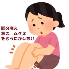 足の冷え、怠さ、むくみがつらい・・・な人におすすめです♪