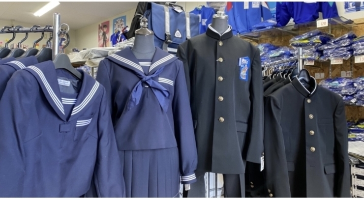 「那須塩原市立三島中学校・西中学校の学生服の採寸始まっています！」