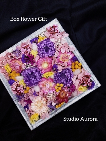 「【ドライフラワーのBox flower Gift】」